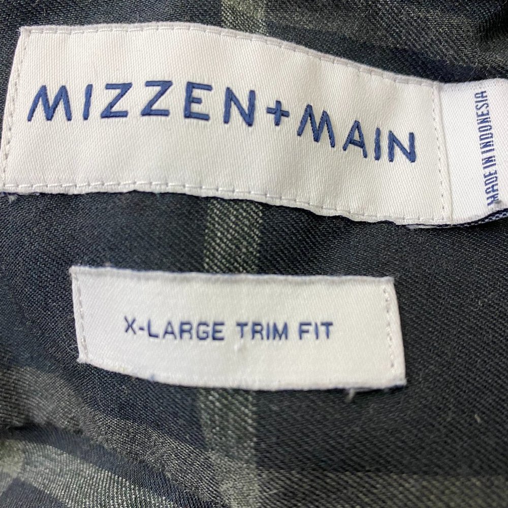 Mizzen + Main Flannel Shirt Proctor Plaid Medium, Large and X-Large Available - Picture 4 of 4
